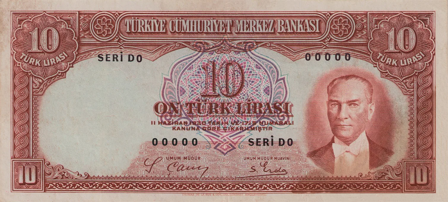 2.Emisyon 10 Türk Lirası